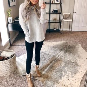 Jcrew fleece sweatshirt